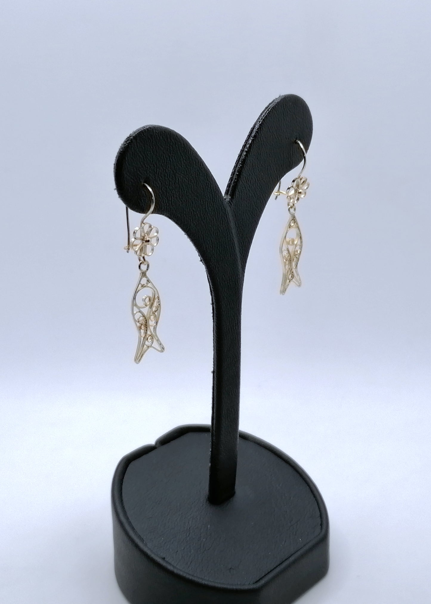 Ohrringe 585er Filigran Gelbgold