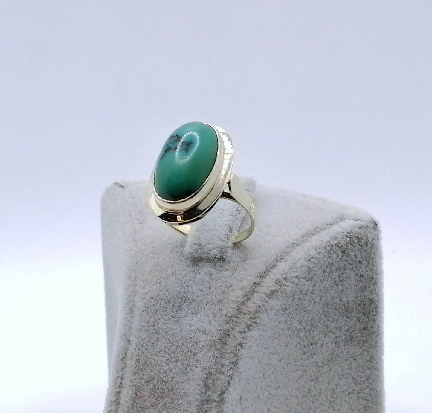 Vintage Ring Gold 333er mit Türkisstein