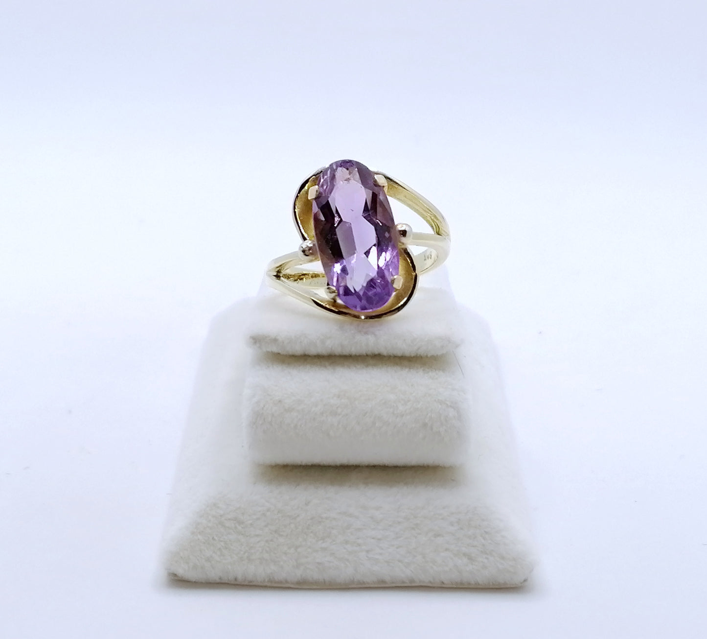 Ring Gold 585er mit Amethyst Gr. 53
