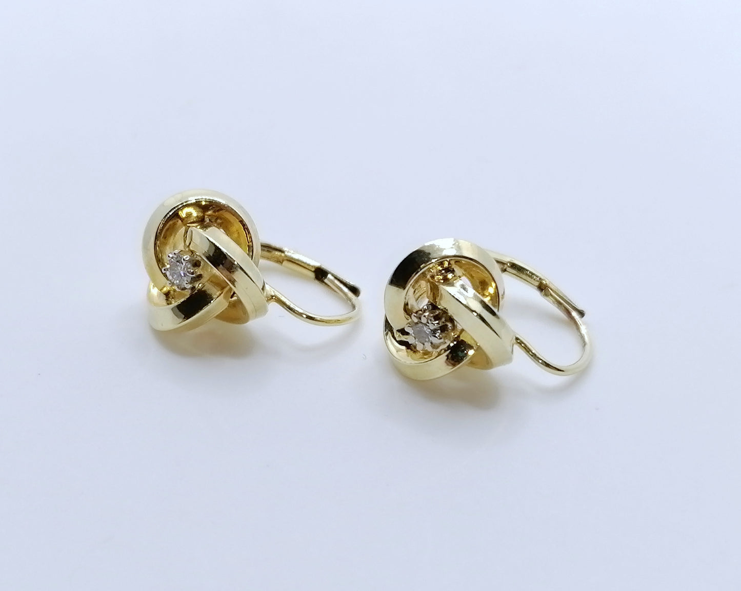 Ohrringe 585er Gold mit Brillanten