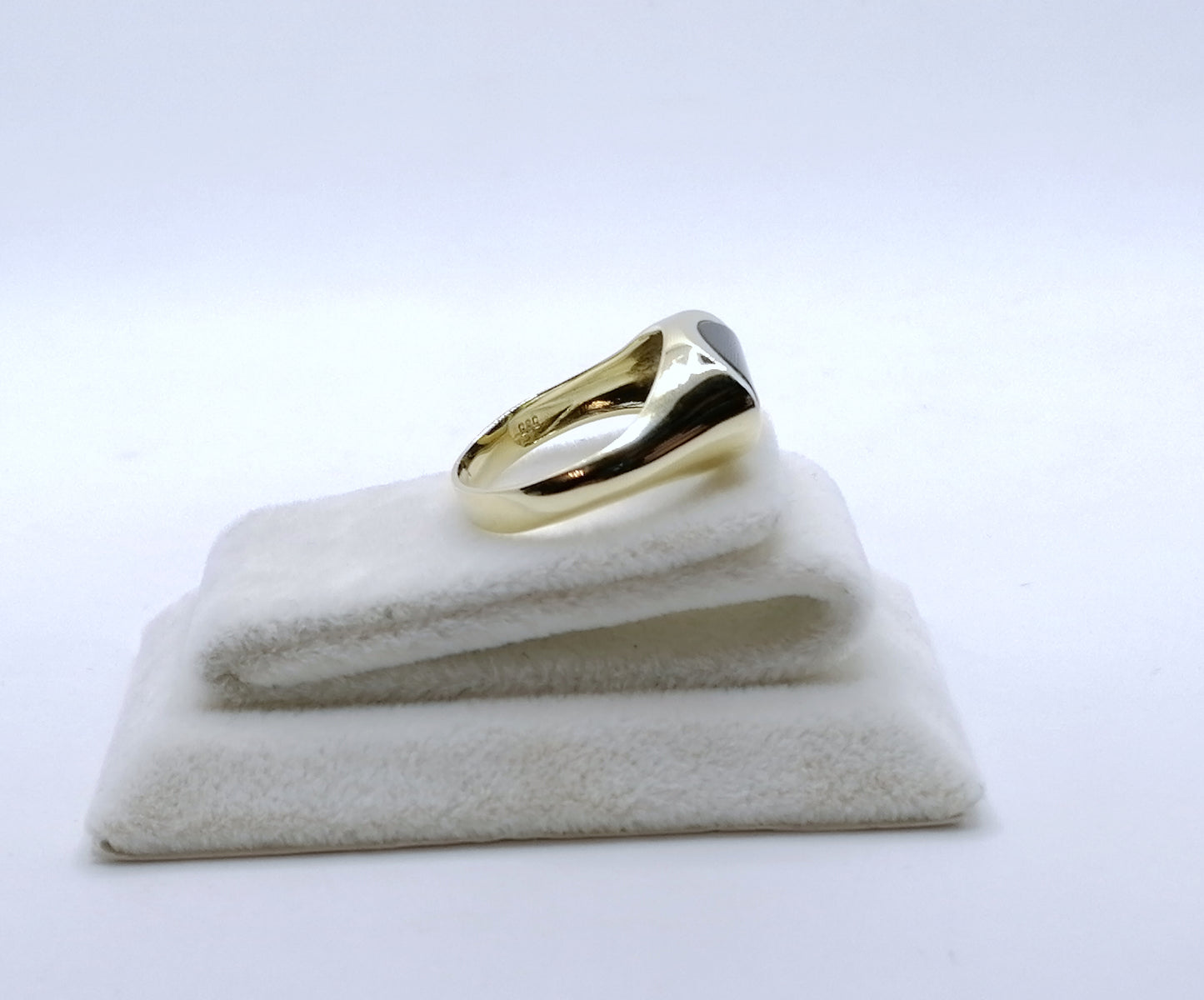 Ring Gold 585er mit Onyx Stein Gr. 53