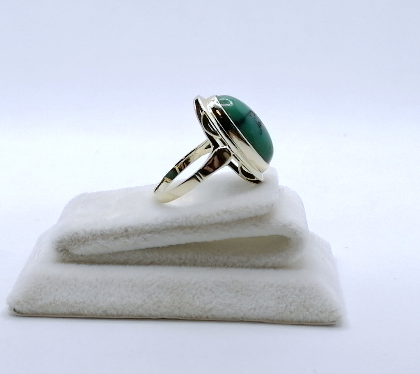 Vintage Ring Gold 333er mit Türkisstein