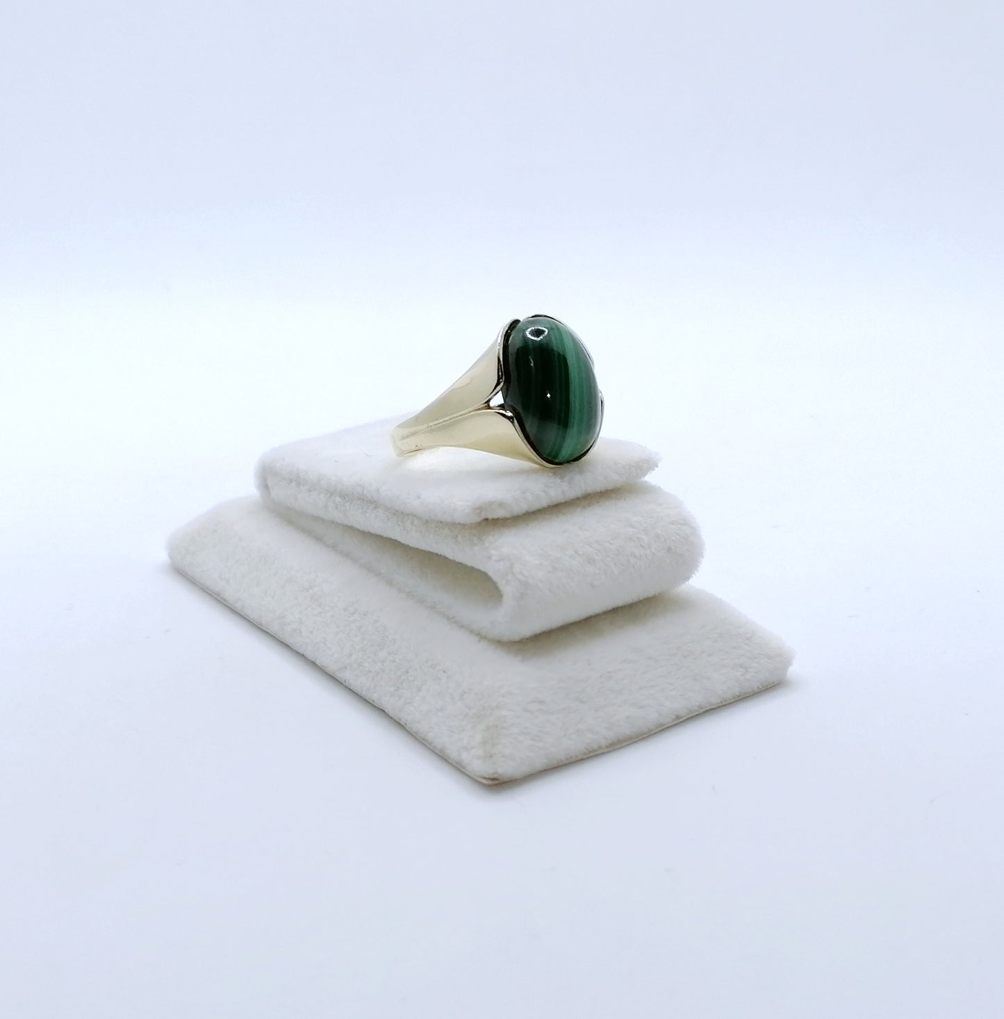 Ring Gold 333er mit Malachit