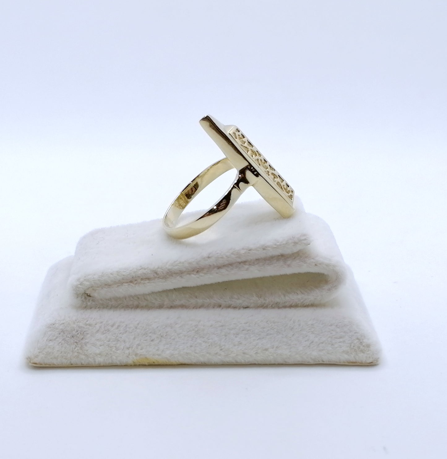 Ring Gold 585er prunkvoll Gr. 57