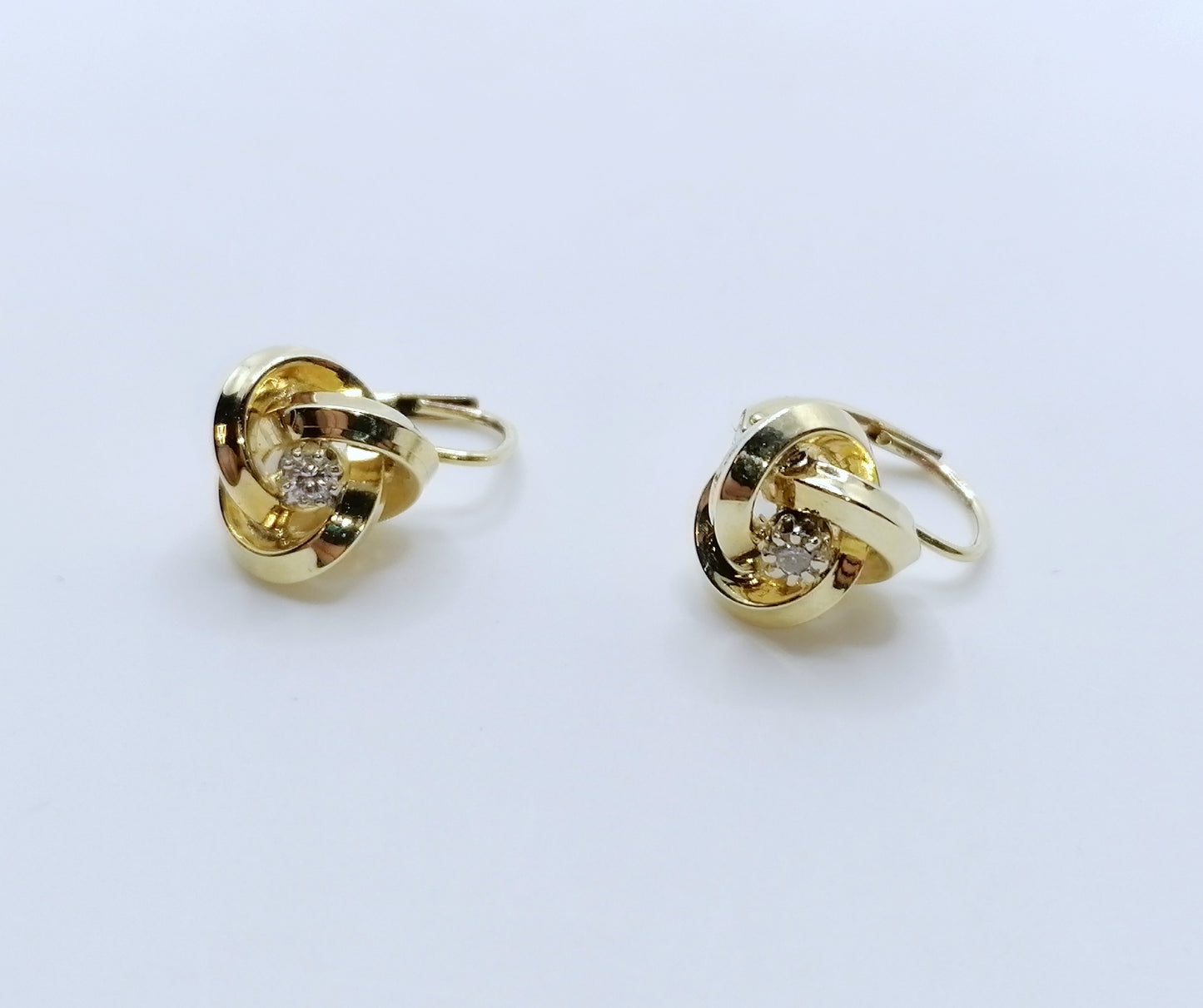 Ohrringe 585er Gold mit Brillanten