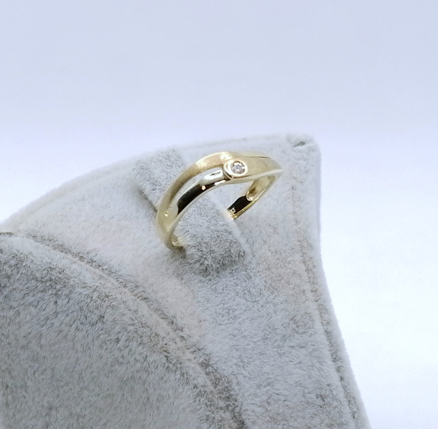 Ring Gold 333er mit Zirkonia Damenring Gr. 50