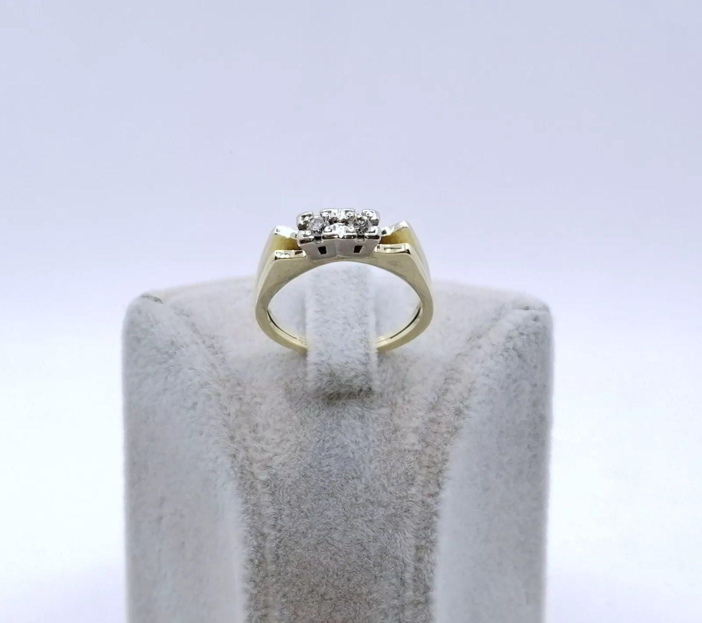 Ring Gold 585er mit Brillanten Gr. 57