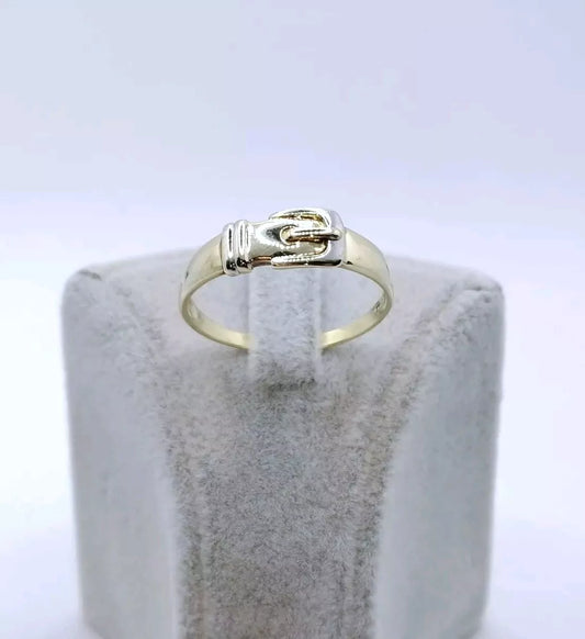 Ring Gold 333er Bandring Gürtelschnalle Gr. 69