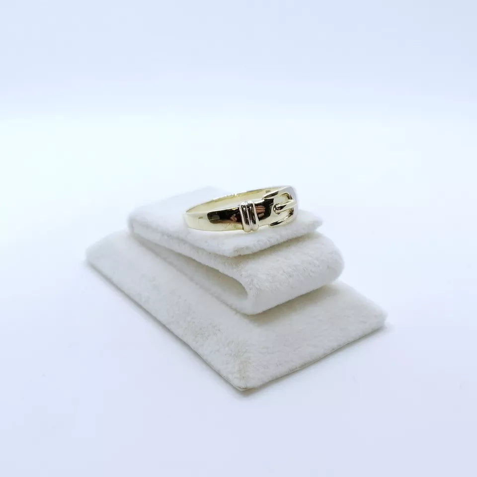 Ring Gold 333er Bandring Gürtelschnalle Gr. 69