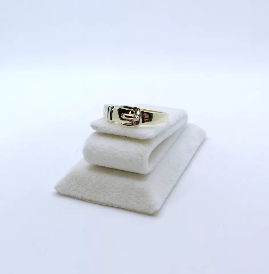 Ring Gold 333er Bandring Gürtelschnalle Gr. 69