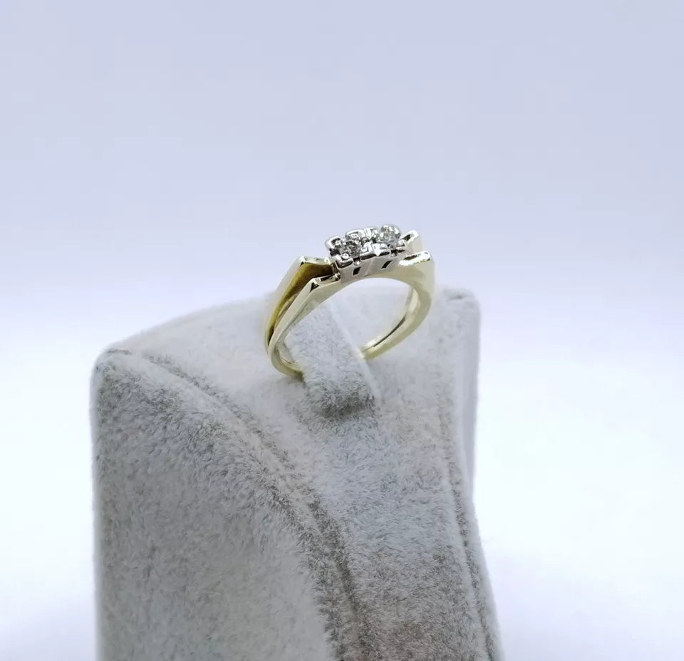 Ring Gold 585er mit Brillanten Gr. 57